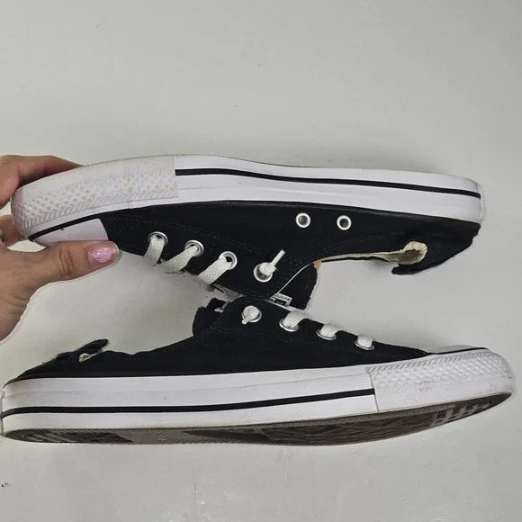 Converse‎ Chuck Taylor All Star Shoreline Sneaker Black Women's Size 10 Slip On - Picture 4 of 10
